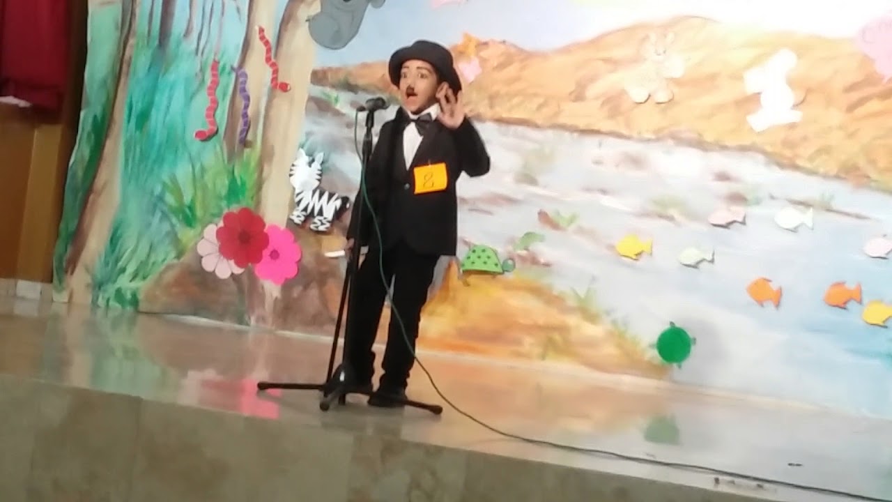 Charlie Chaplin , First Prize winner Nishwanth