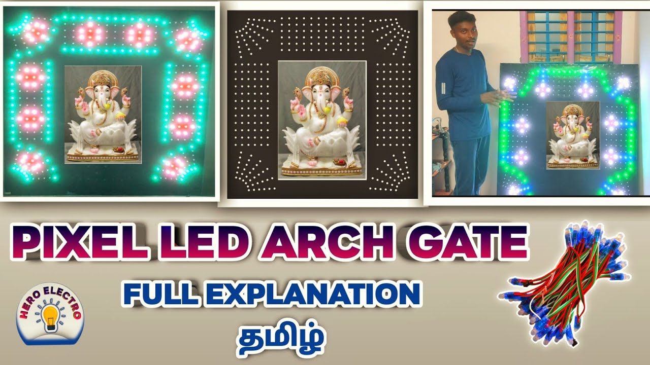 Pixel led arch gate 🌠 / 6*60/Hero electro