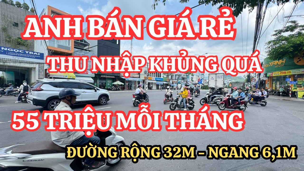 [Đã bán] Anh bán Giá Rẻ với THU NHẬP KHỦNG 55 triệu mỗi tháng gần Biển Nha Trang | Nhà Nha Trang