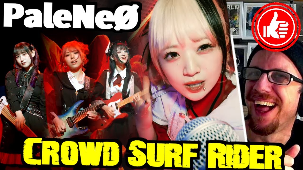 PaleNeØ 🏄🏼‍♂️「 CROWD SURF RIDER 」...reaction to a must hear future of J-Metal