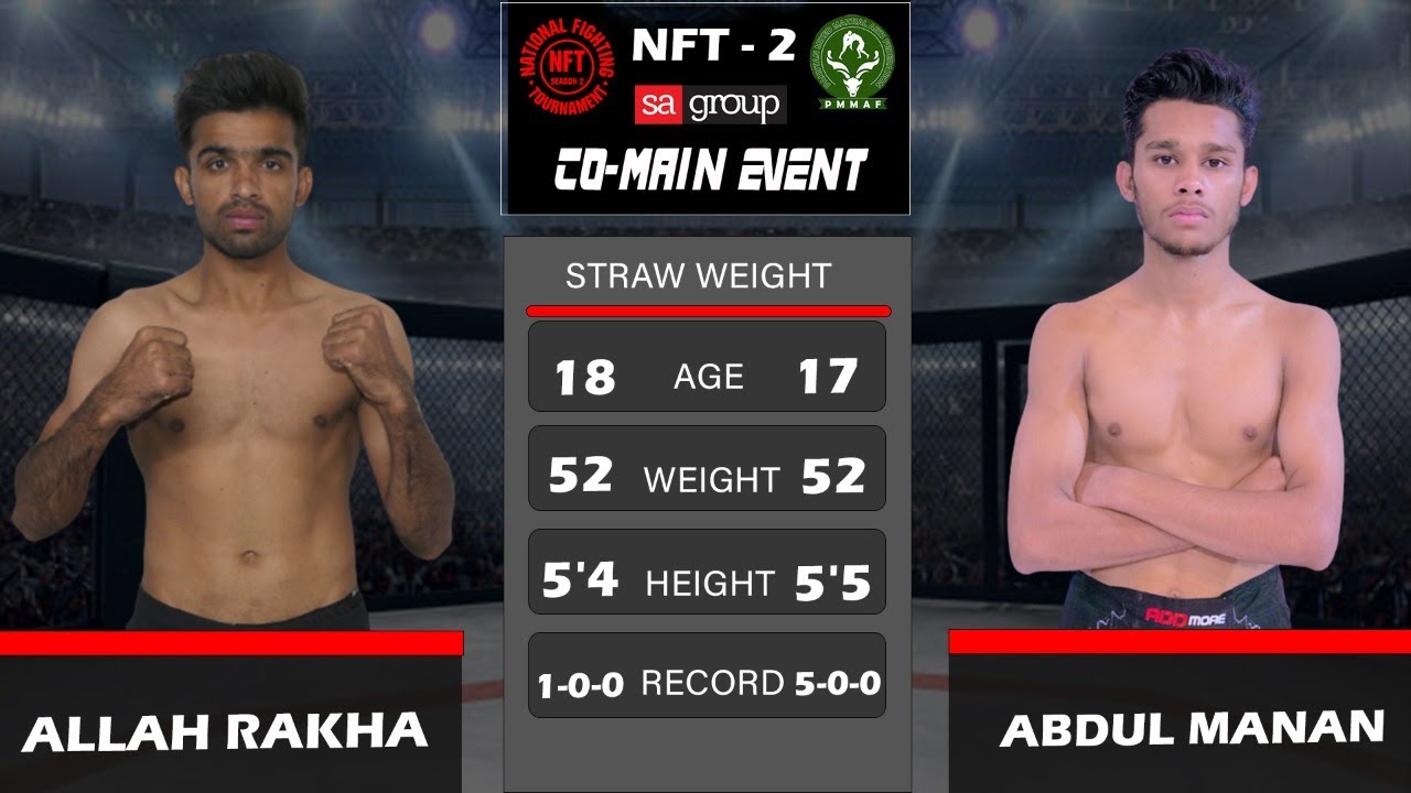 Allah Rakha VS Abdul Manan - Challenge Competition -Belt Fight