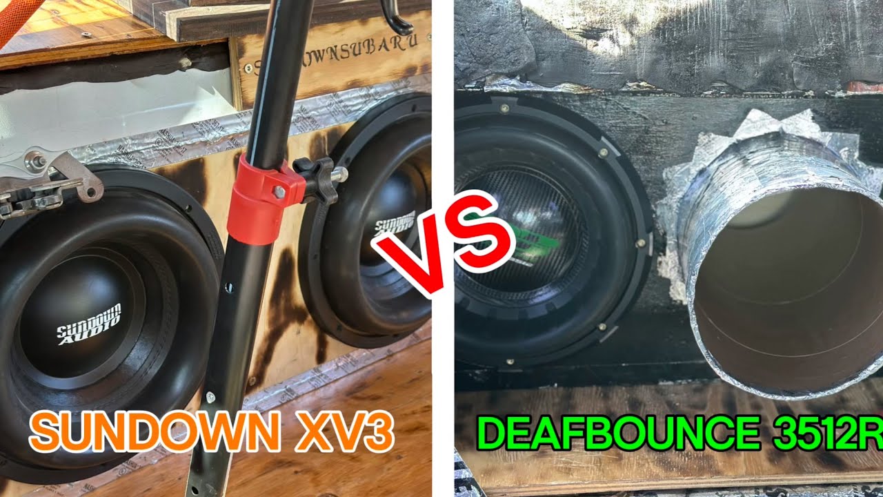 ⚠️  Sundown XV3 12’s vs Deaf Bonce 3512Rs! Trunk Build BATTLES Wind Tunnel 💥🔊