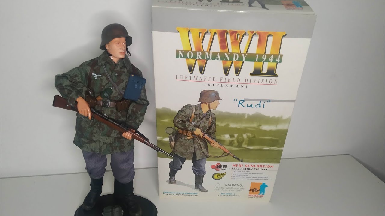 RUDI - REF.70189 - DRAGON MODELS WWII - 1/6 SCALE MILITARY FIGURES WW2