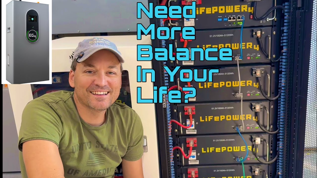 How to keep your EG4 batteries balanced. Simple solution for SOC drift