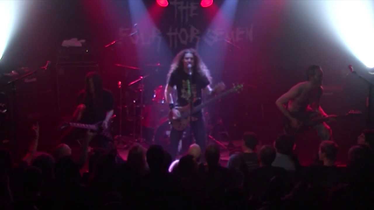 (Official DVD) The Four Horsemen - Seek and Destroy + Drum solo @ Le Ferrailleur / Nantes