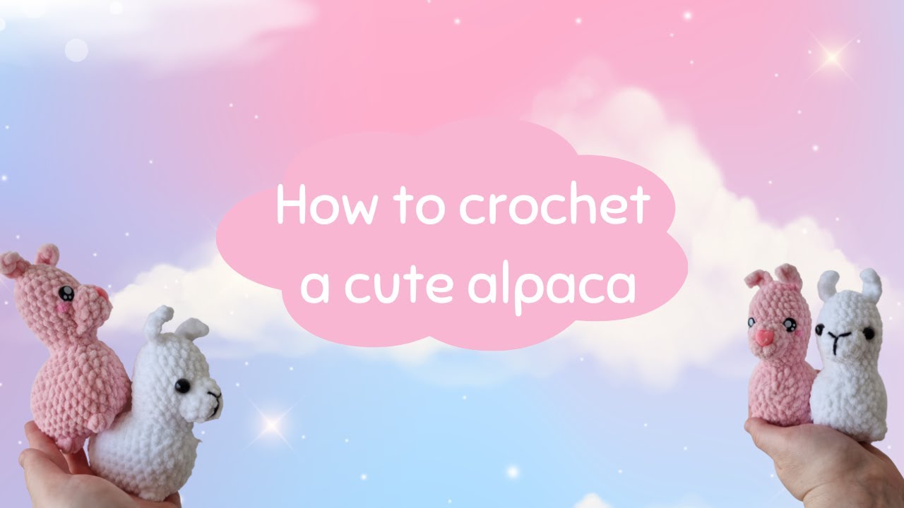How to crochet cut alpaca😍🦙