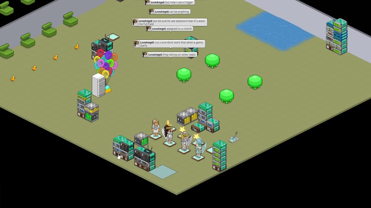 Teleport people to chair variables (their own chair)