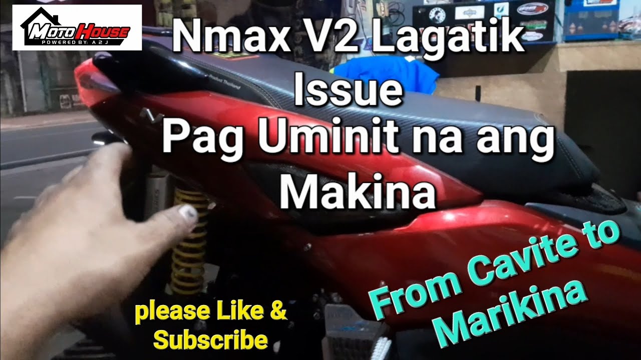 Nmax V2 , May Tunog Jolen Kalansing Pag Mainit na ang Makina. From Cavite to Marikina