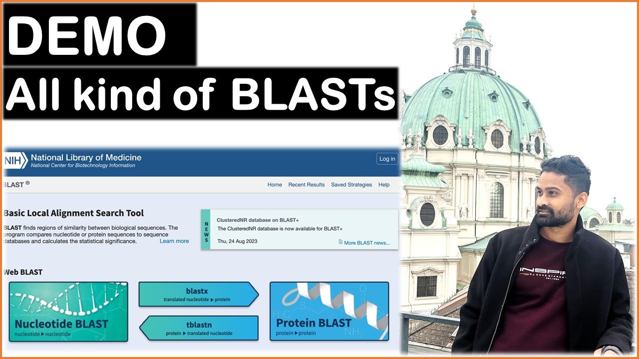 DEMO: NCBI BLAST | Nucleotide and Protein BLASTs | Hindi | Dr. Priyank Singhvi