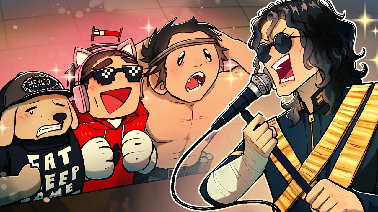 NOCHE DE MCTRIO KARAOKE 🎤 - Roblox | Roier