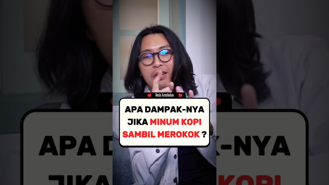 NGOPI SAMBIL MEROKOK ! INI DAMPAK-NYA ! #drtirta #podcast #agathachelsea #safespace #kopi #rokok