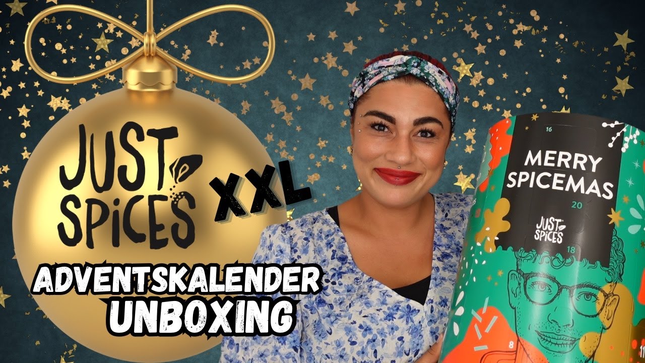 Just Spices XXL Gewürzadventskalender 2023 Adventskalender Unboxing l Elanhelo
