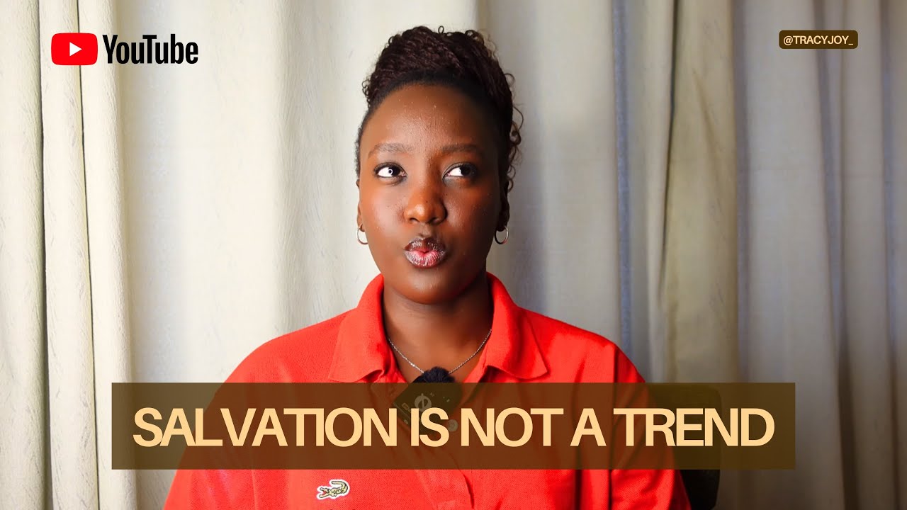 SALVATION IS NOT A TREND // Salvation is not a gateway to heaven...