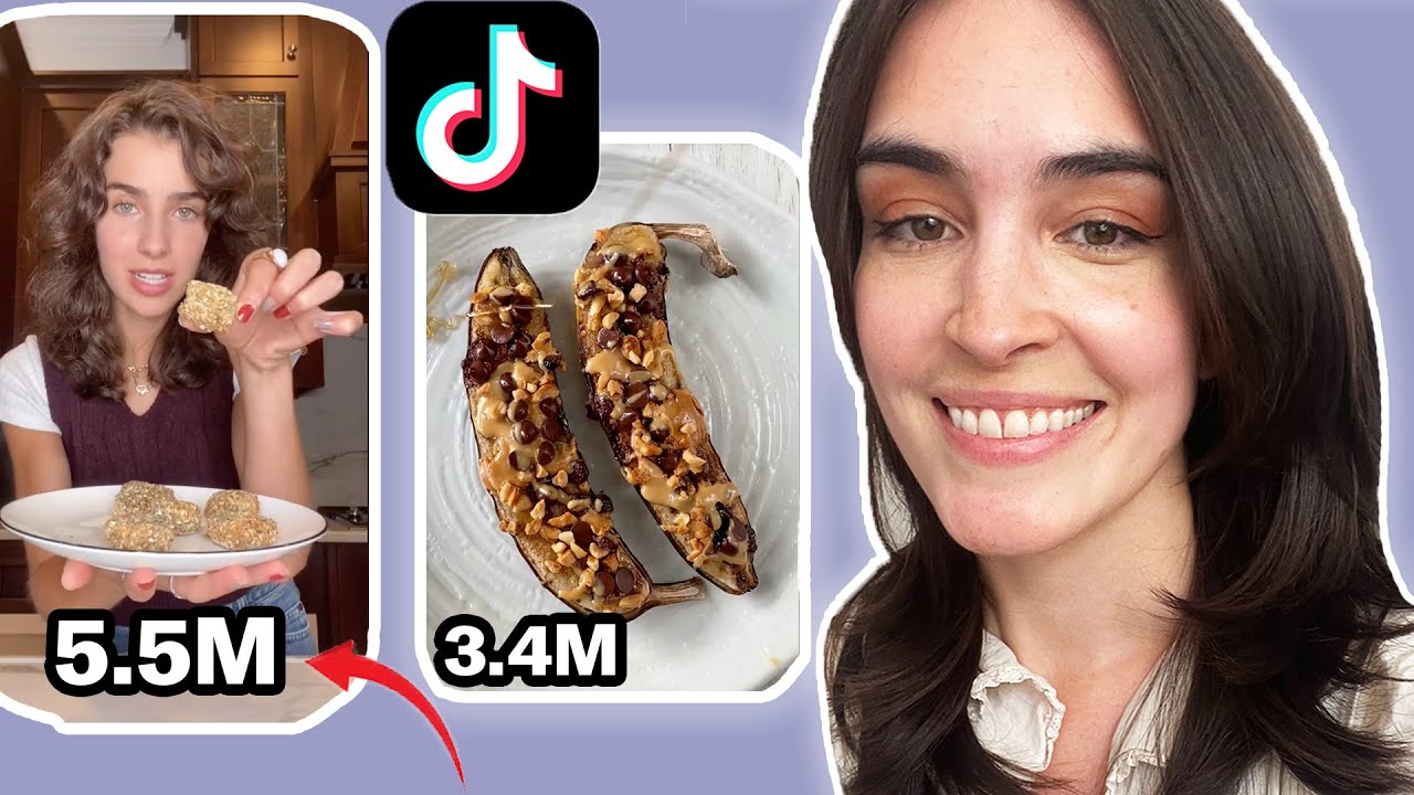 Trying TikTok's Viral VEGAN Airfryer Recipes