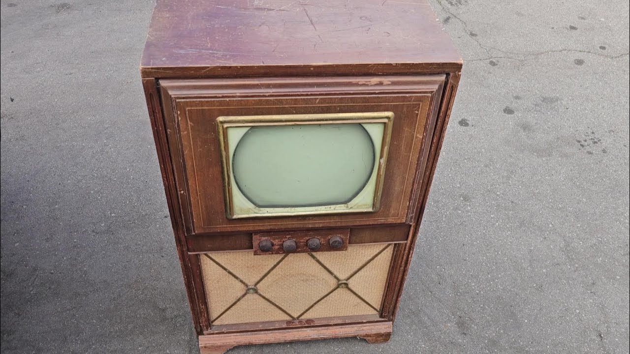 1950 Sentinel TV Initial Power Up Test Live