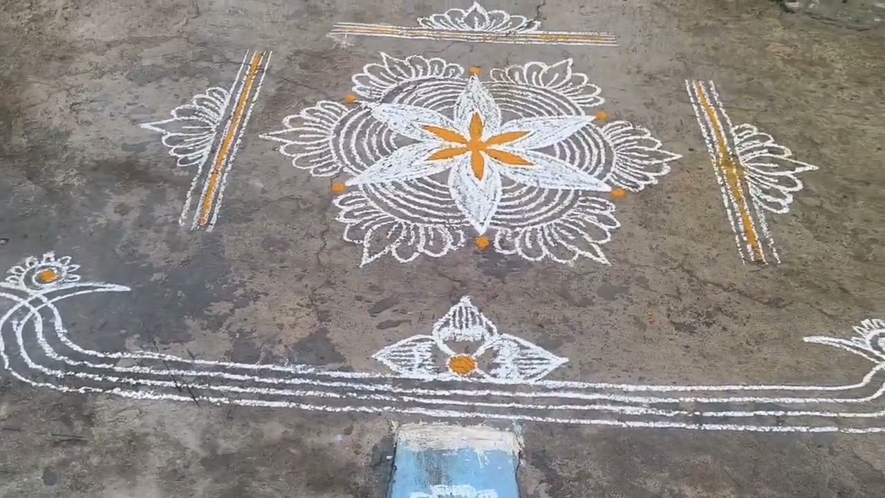 ❤️❤️❤️❤️#dialyrangoli #rangoli #muggulu 