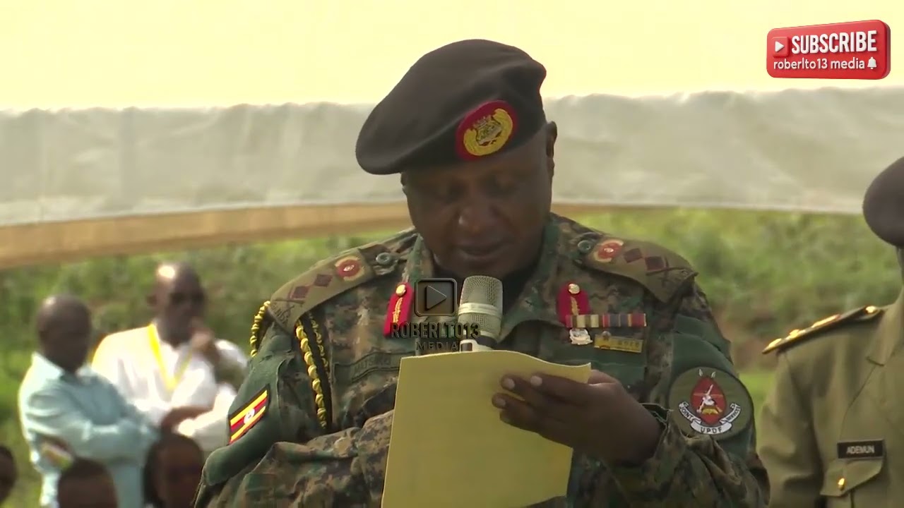 TOUGH UPDF MAJ  GEN  DEUS SANDE LAID TO REST AT HIS ANCESTRAL HOME