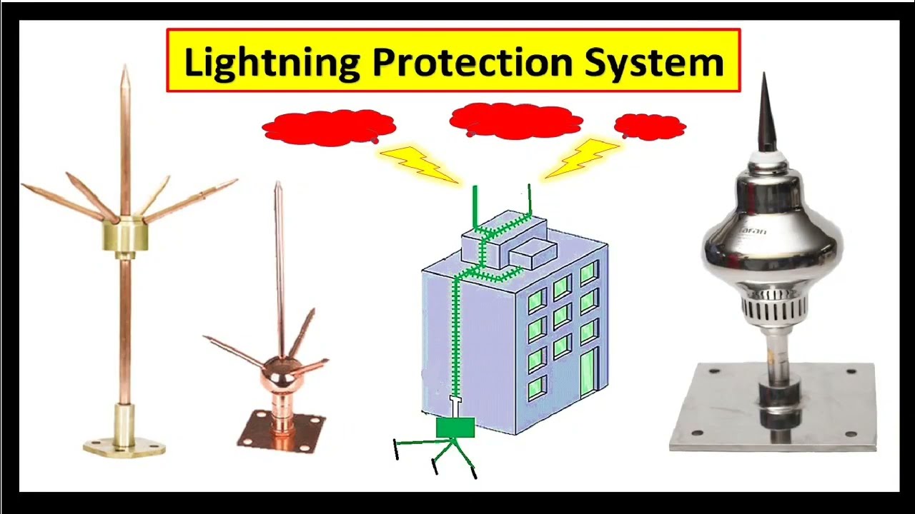 LPS - lightning protection system Working principle, LPS/LA/ESE, ionised lightning arrester.