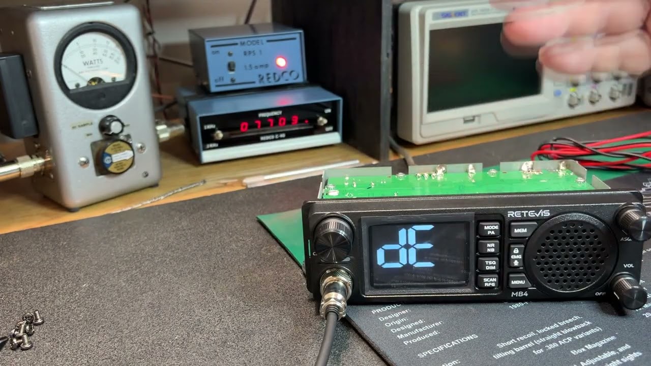 RETEVIS MB4 EXTRA Channels And Hi Power MODS