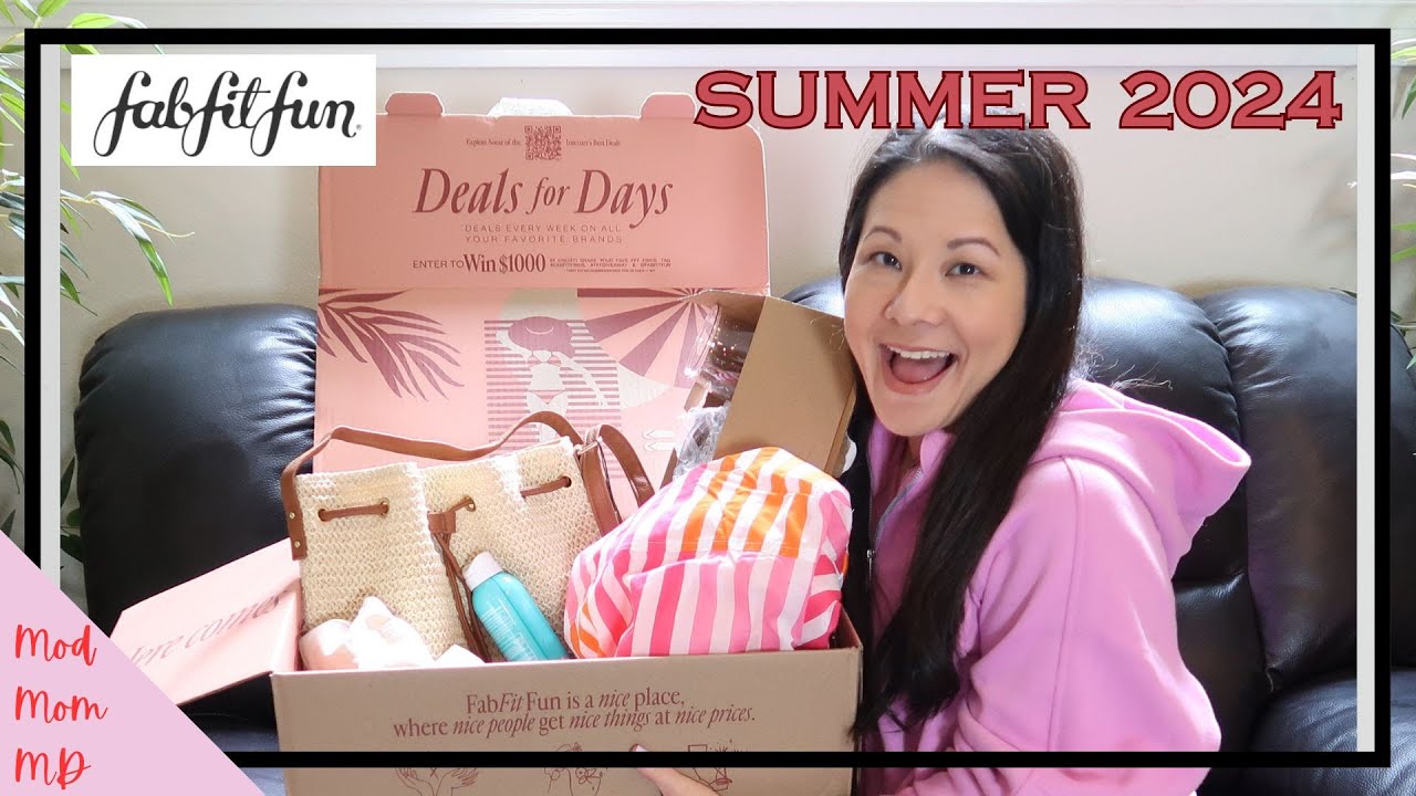 FabFitFun Summer 2024 Unboxing | Customization & Add-Ons | Not Sponsored | modmom md