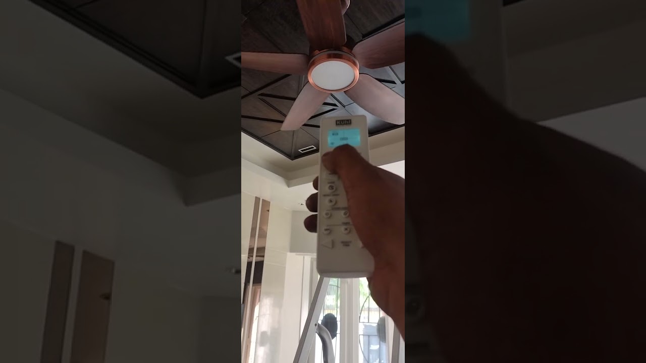 kuhl luxus c5 fan remote pairing