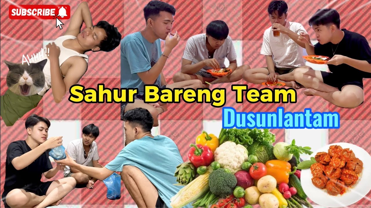 Sahur Bareng Team Dusunlantam😘#dusunlantam #sahur #trending #viral #comedy #lilis #drama #lucu