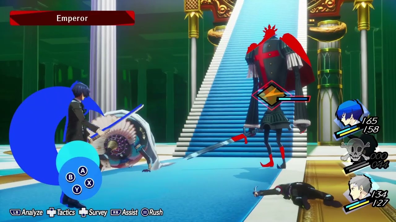 P3RE Empress and Emperor Full Moon Boss (Solo, Merciless)