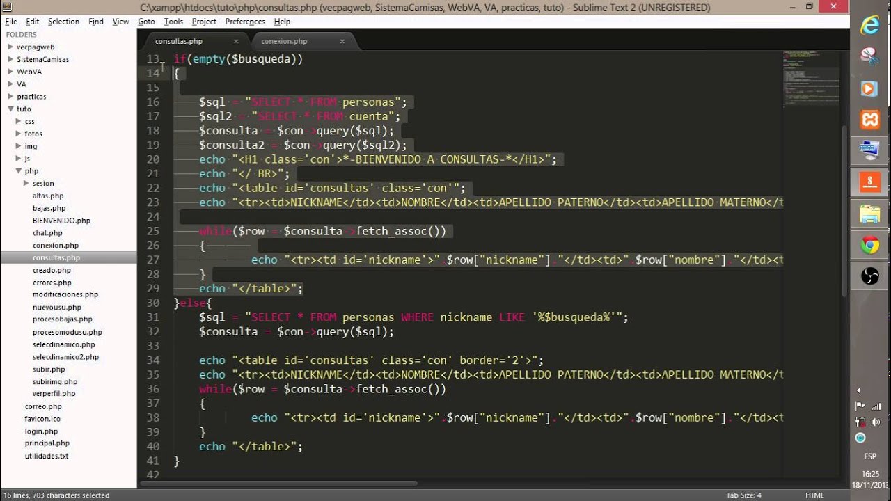 minisistem tutorial 8- busquedas :3