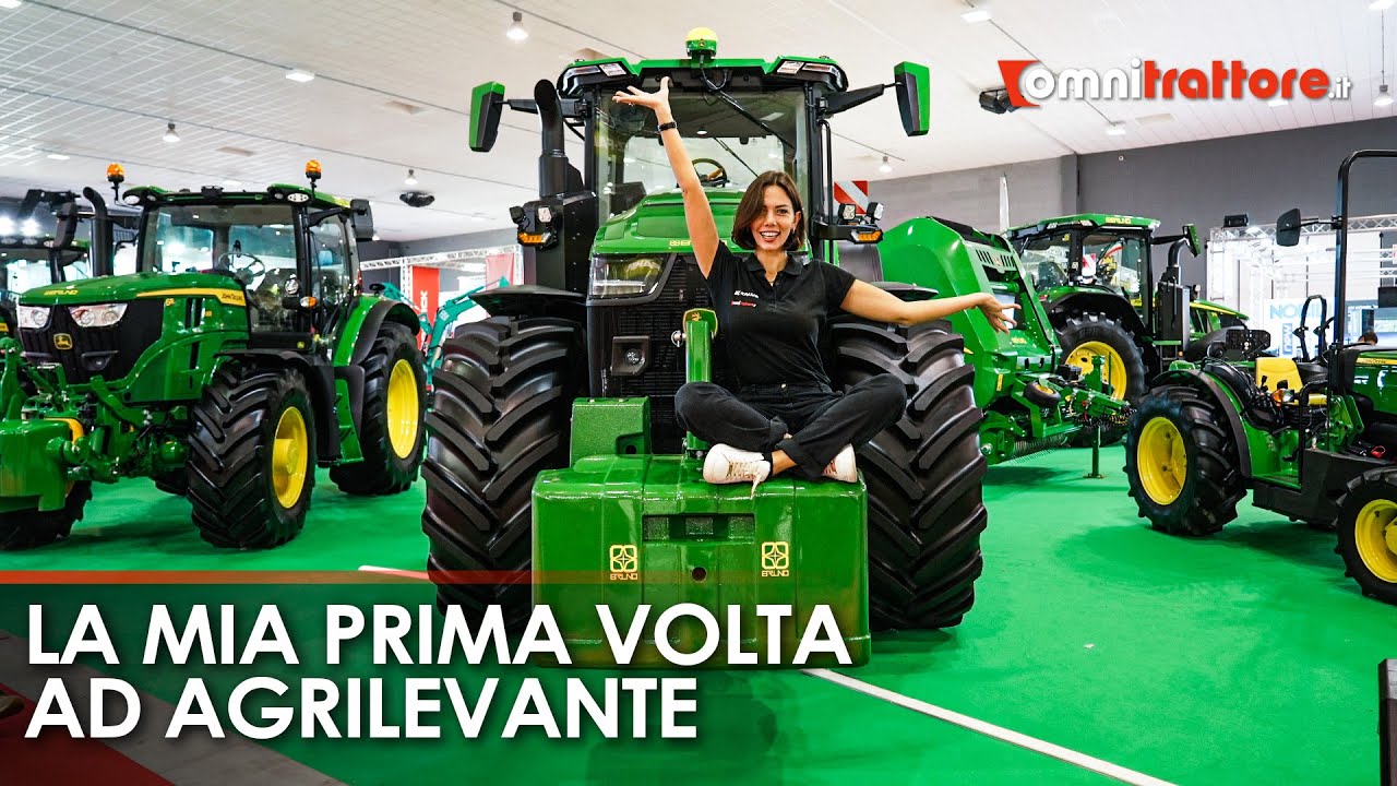 Agrilevante 2023 con Giulia Tonello: trattori e mezzi agricoli... sul mare 🌊
