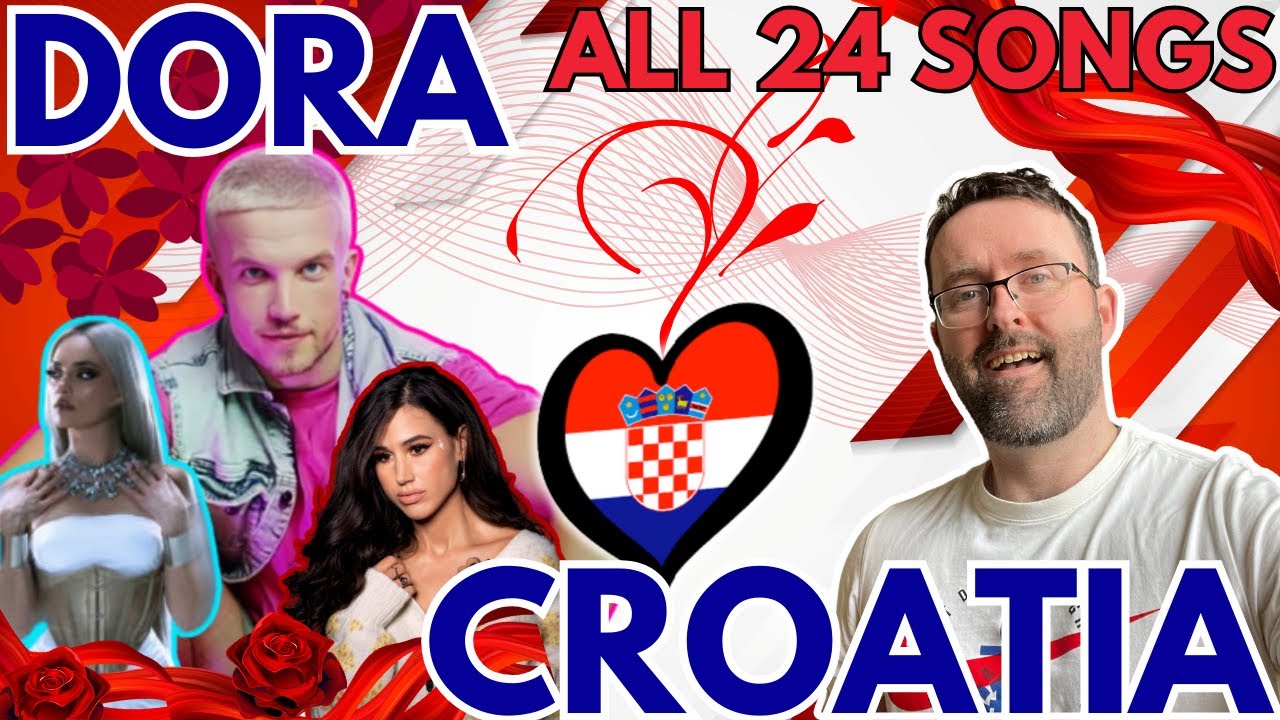🇭🇷 Dora ALL 24 Songs ANALYSIS & REACTION | Croatia | Eurovision 2024