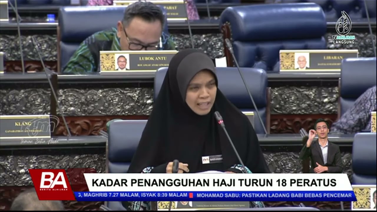 KADAR PENANGGUHAN HAJI TURUN 18 PERATUS
