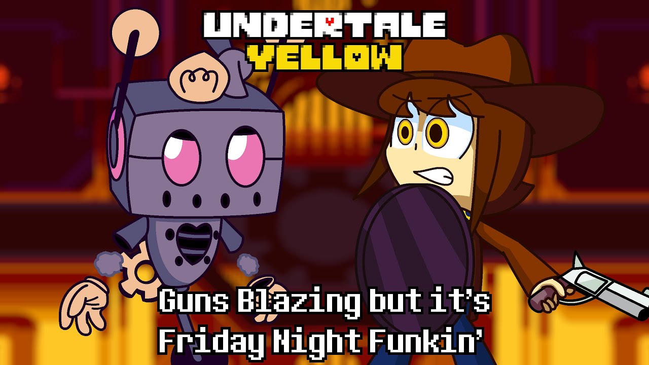 FNF Undertale Yellow | Guns Blazing | Axis chromatic test