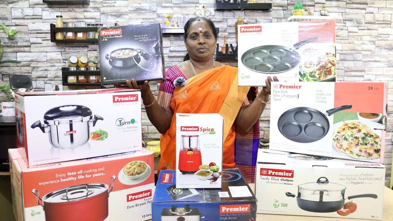 நம் கிச்சனுக்கு வாங்கிய புது பாத்திரங்கள்|UNBOXING NEW PREMIER KITCHEN THINGS|AMMAVEETUSAMAYAL