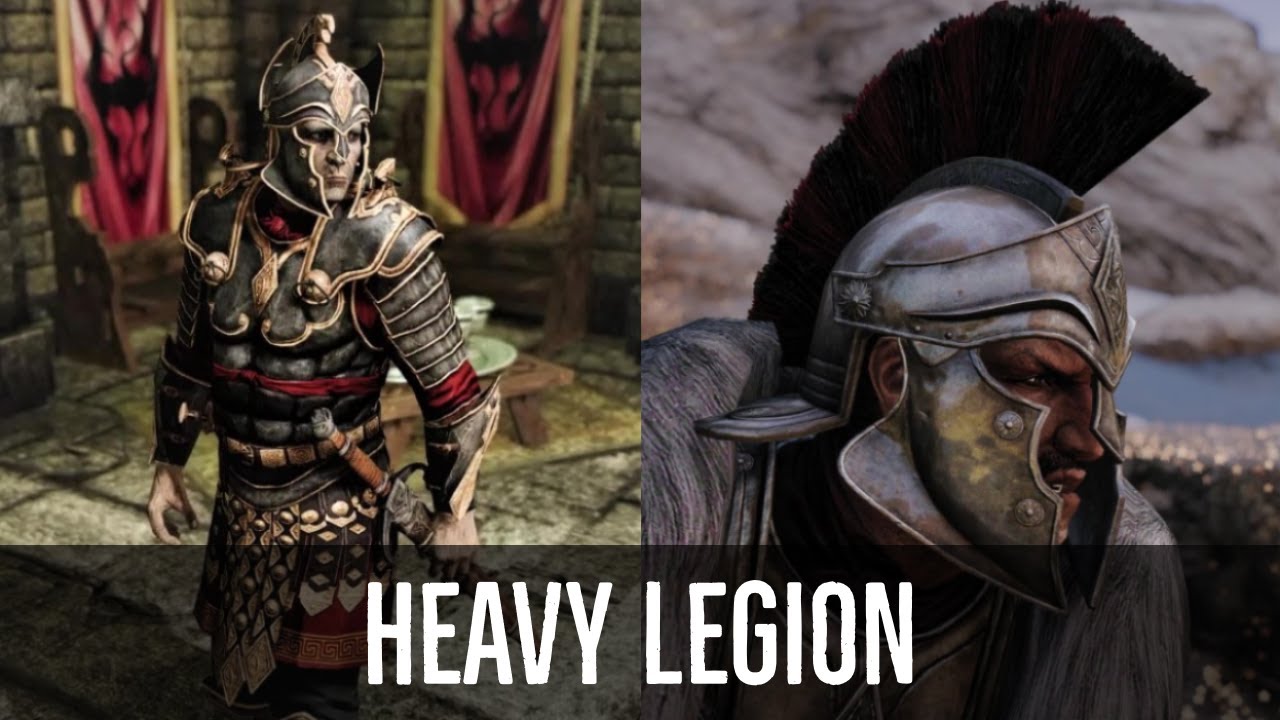 Skyrim Mods: Heavy Legion - Imperial Armors (PC | XBOX)