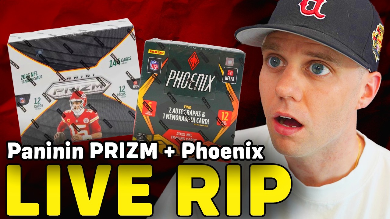LIVE RIP: 2025 PRIZM FOOTBALL & PHOENIX FOOTBALL