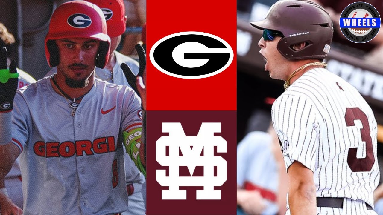 #5 Georgia vs #4 Mississippi State (Great Game!) | Game 3 | 2026 College Baseball Highlights
