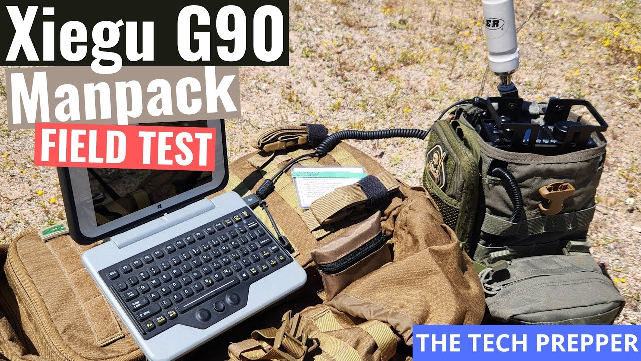 Xiegu G90 Field Test - Manpack Series