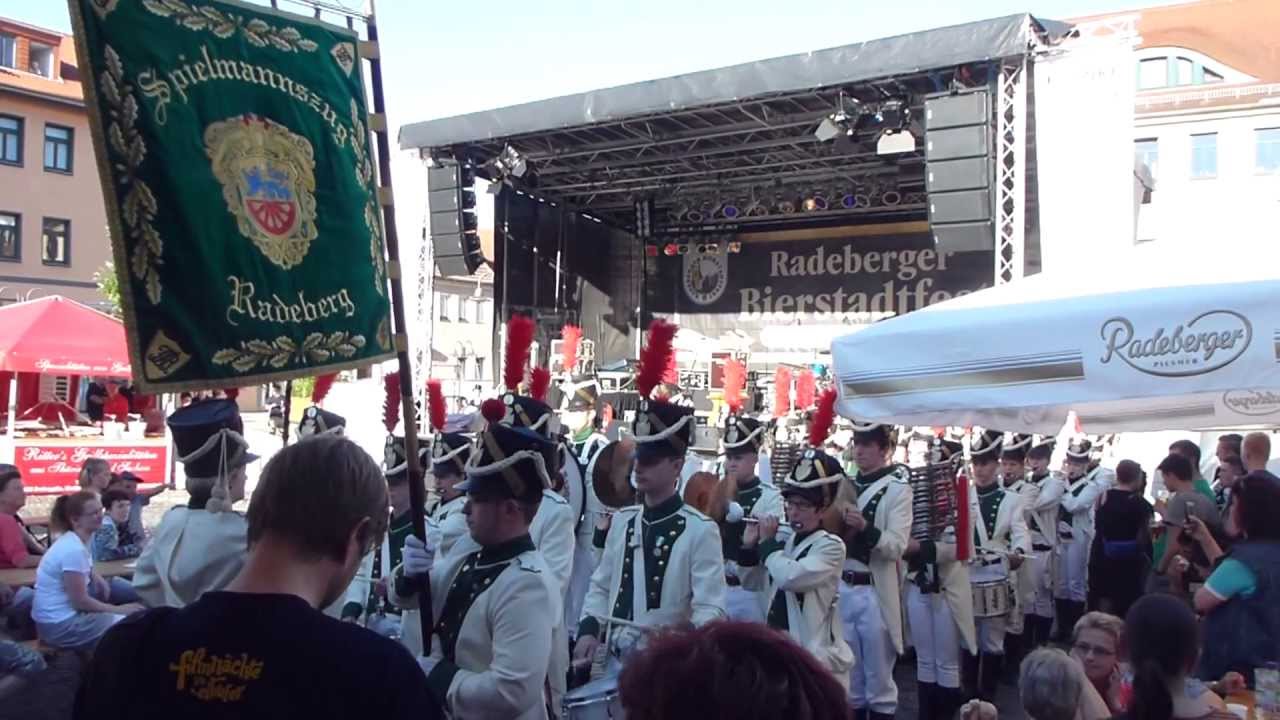Radeberger Bierstadtfest 2013 - Spielmannszug Radeberg