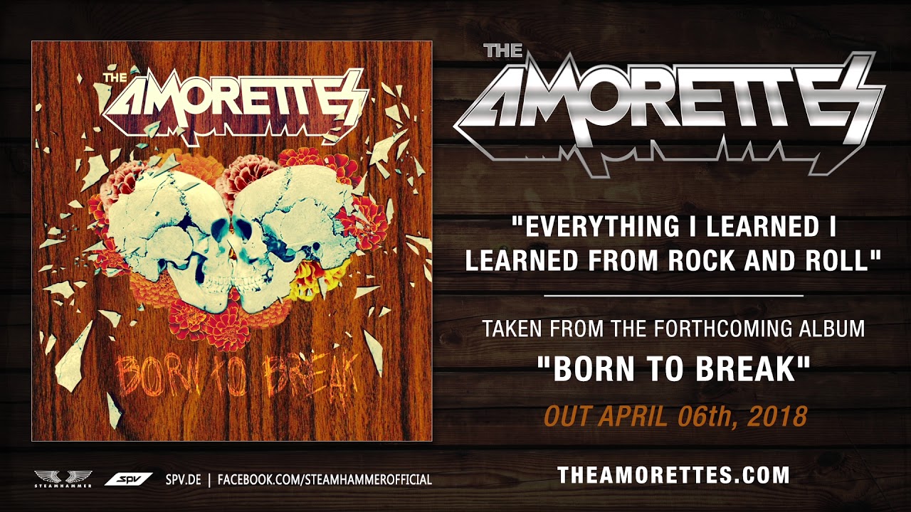 The Amorettes - "Everything I Learned I Learned From Rock And Roll" (Official Audio Stream)