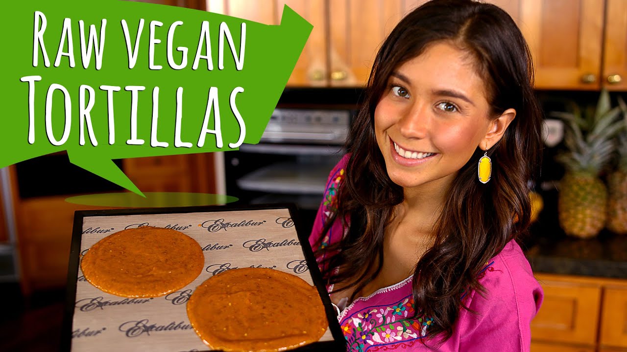 RAW VEGAN TORTILLAS!
