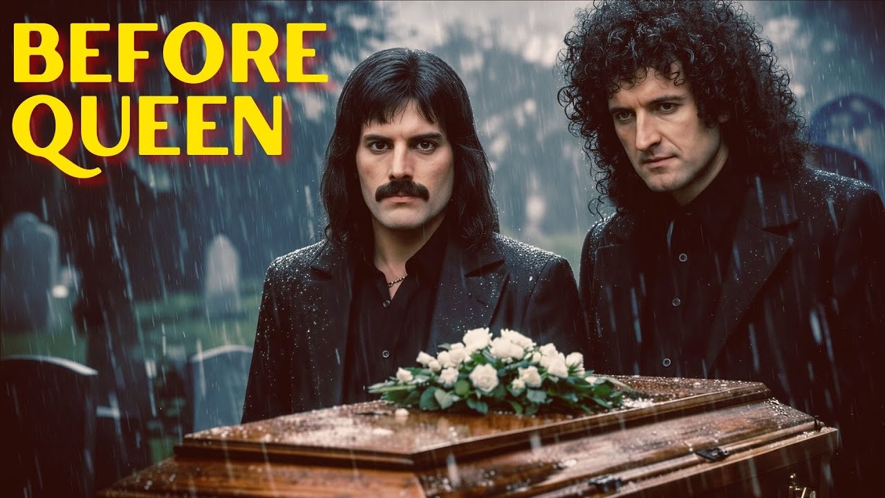 At His Father’s Coffin, Brian May Made a Confession to Freddie Mercury That Built Queen