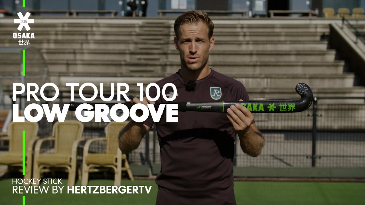 Osaka Pro Tour 100 - Low Groove Hockey Stick - Review by HertzbergerTV