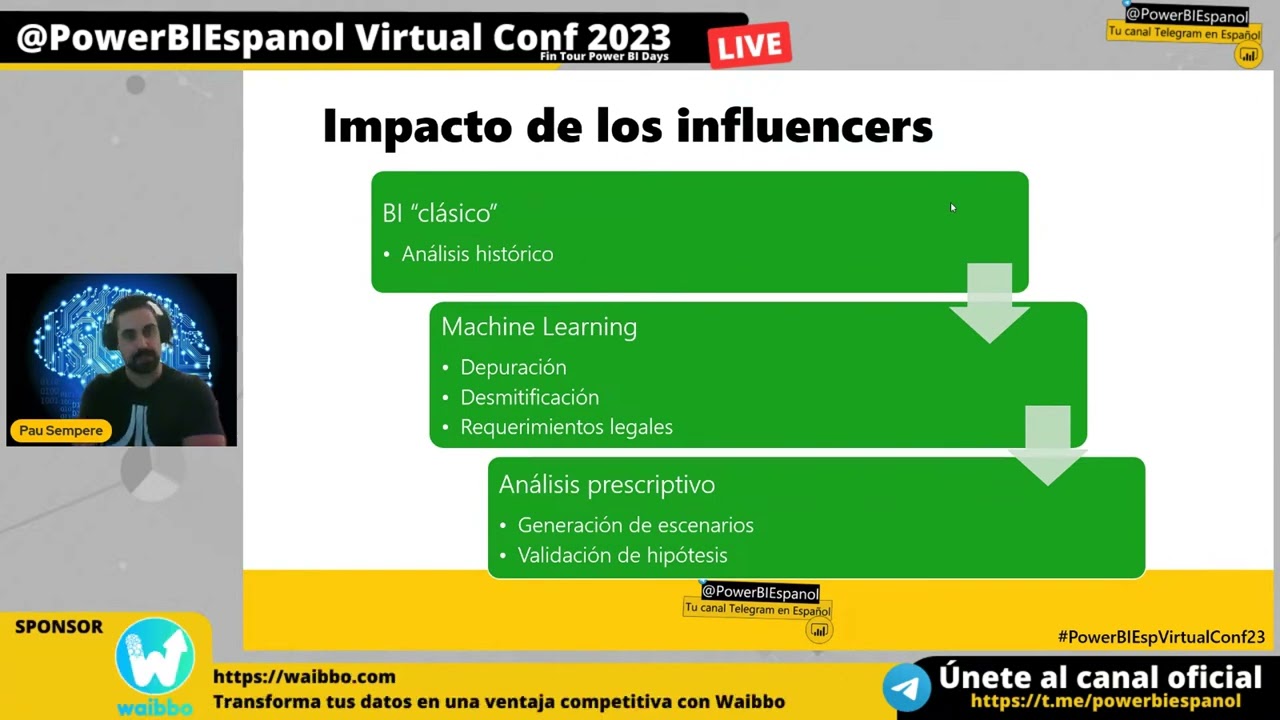 Pau Sempere   PowerBI y los Influencers   Día 1 Martes Track 1   Power BI Espanol Virtual Conf 2023