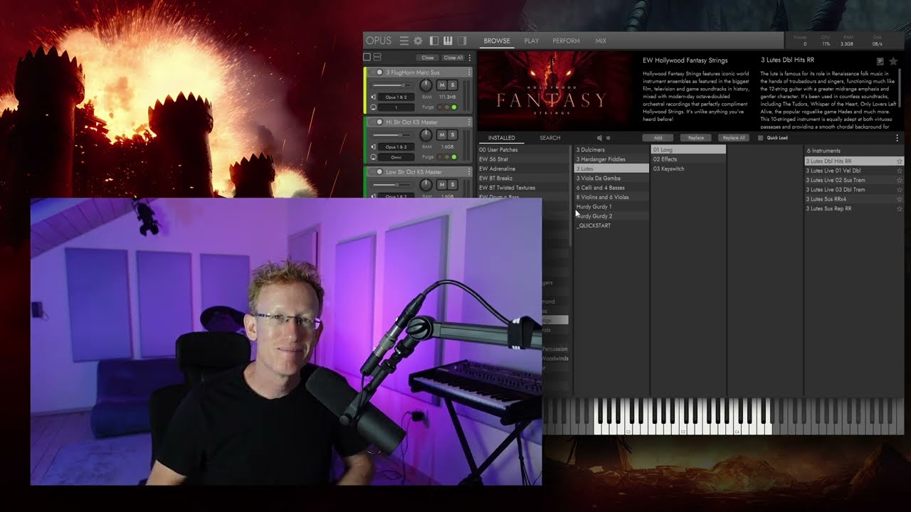 Answering: EastWest Opus Multi Instrument  on Same Opus Instance