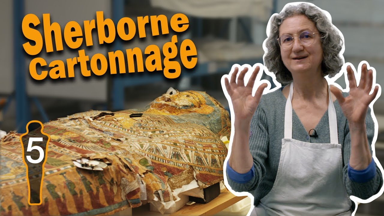 Conserving the Sherborne Cartonnage | Episode 5
