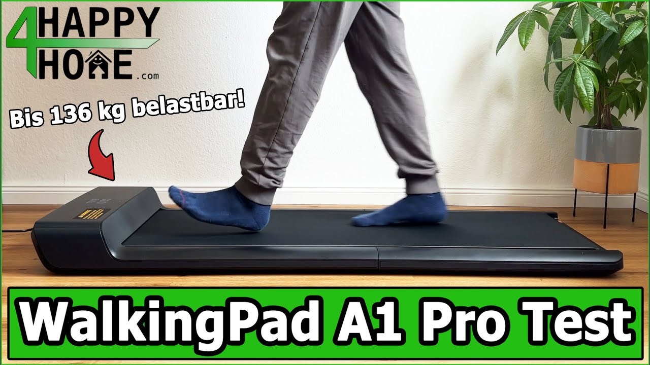 WalkingPad A1 Pro im Test 🏃 Das belastbarste Schreibtisch-Laufband für 2025! [deutsch]