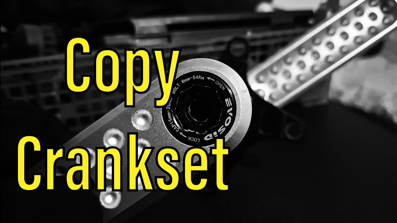 This is what happened when I brought copy cranks