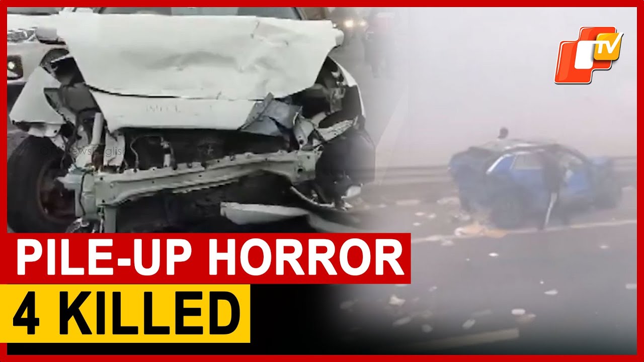 Dense Fog Triggers 20-Vehicle Pile-Up On Delhi&ndash;Mumbai Expressway