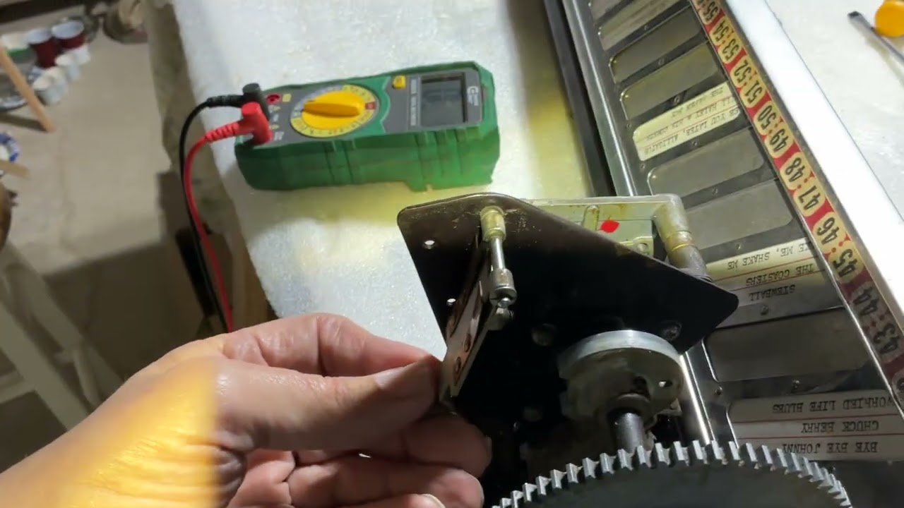 Rock-Ola 1448 Program assembly switch contact