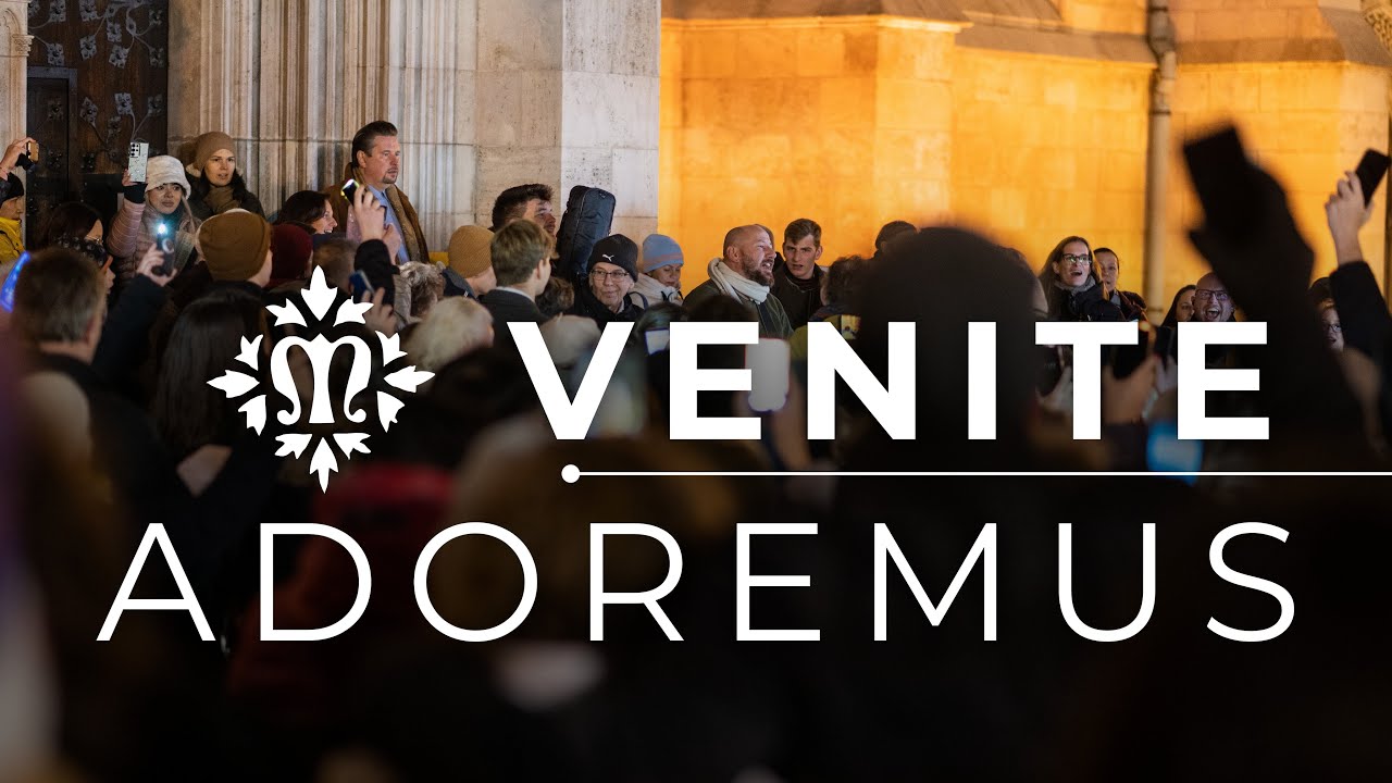 VENITE ADOREMUS * KARÁCSONYI FLASHMOB A MÁTYÁS-TEMPLOMNÁL